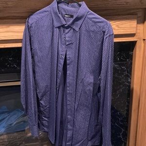 Mens Dress Shirt - with number design
